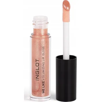 Lesk na rty Hnědý lesk na rty s třpytkami pro zvětšení objemu Inglot 4,8 ml