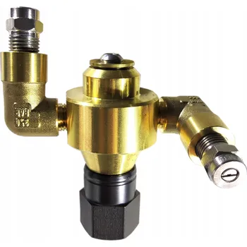 Tryska / Hlavice pro čištění IBC kontejnerů (mauzerů) pro WUKO čističky, závit 1/2", vodní trysky