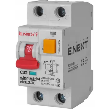 Jistič Kombinovaný jistič chránič C32 2P 30mA