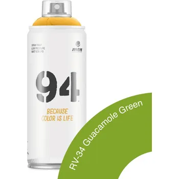 Barva ve spreji Montana MTN 94 sprej 400 ml RV-34 zelená