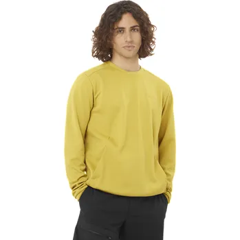 Pánská mikina Salomon Motomesh Crewneck M LC2446600 - cress green L