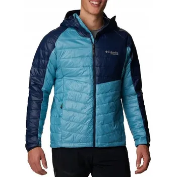 Pánská péřová bunda Columbia Platinum Peak Hooded shasta/collegiate S