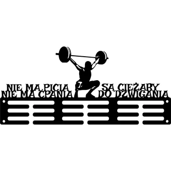 Věšák Věšák na medaile Monnari Vzpírání černý