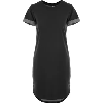 Dámské šaty TMAVĚ ŠEDÉ TEPLÁKOVÉ ŠATY JdY