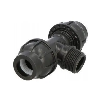 rozdělovač topení Gebo Plast T-rozdělovač VNĚJŠÍ ZÁVIT 25x1"x25 pro PE 13112503