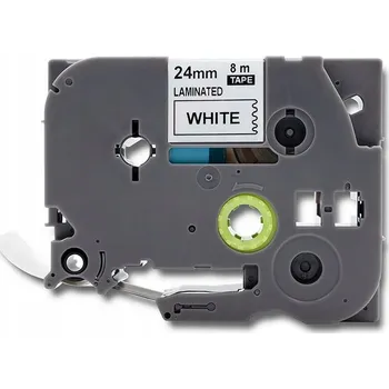 Pásek do tiskárny Páska do tiskárny BROTHER TZ2-251 24mm x 8m Bílá/Černá ndr.