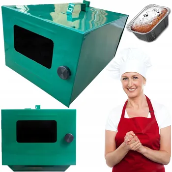 Sporák Mini trouba zelená 950 W 8,5 l s grilem a horkovzduchem