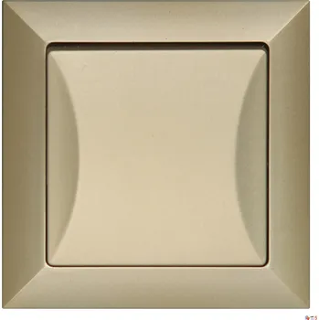 vypínač Jednopólový vypínač Klasik Timex-Elektro, odstíny hnědé WP-1 Op PI