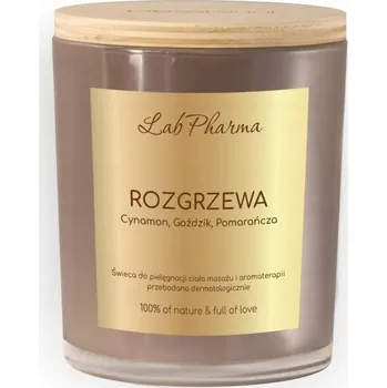 Svíčka Svíčka pro aromaterapii a masáž, ZAHŘÍVACÍ