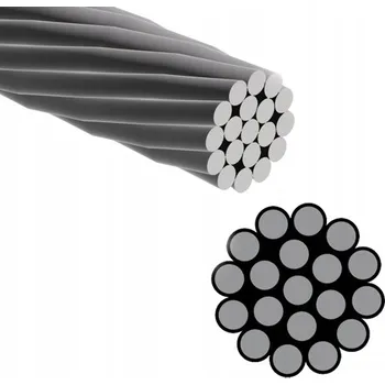 Lany Ocelové lanko WASI 5 mm 250 m