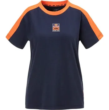 Moto oblečení KTM Red Bull Racing Women GRID T-Shirt Dark Blue/Orange M