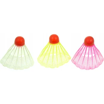 Badmintonový košíček SADA 3 MÍČKY NA BADMINTON, BADMINTONOVÉ KOŠÍČKY 6749