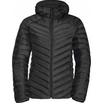 Dámská péřová bunda s kapucí Jack Wolfskin Passamani Down Hoody, černá, velikost XS
