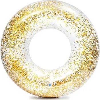 Nafukovací kruh Intex Nafukovací kruh INTEX 56274 Glitter 119 cm - zlatá