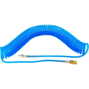 Příslušenství ke kompresoru Pneumatická spirálová hadice PU 12 x 8 mm, 10 m
