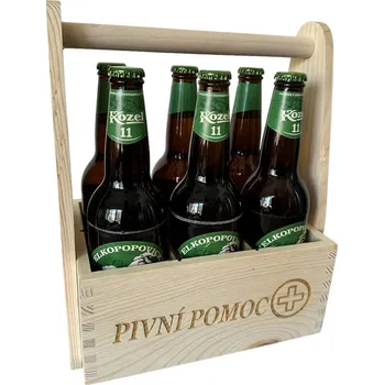 Pivní nosič na 6 piv - PIVNÍ POMOC