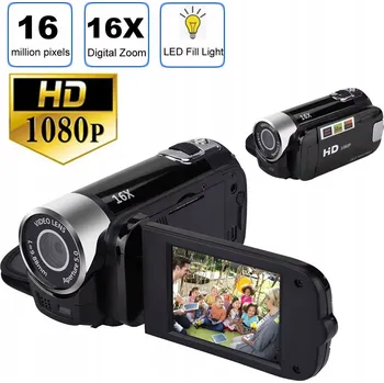 IP kamera Digitální kamera 720P Full HD 16MP video s 270° otočným displejem