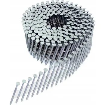 Hřebík Hřebíky do hřebíkovačky spojené drátem 2,5x60 PC kroužkové černé - 9000 ks