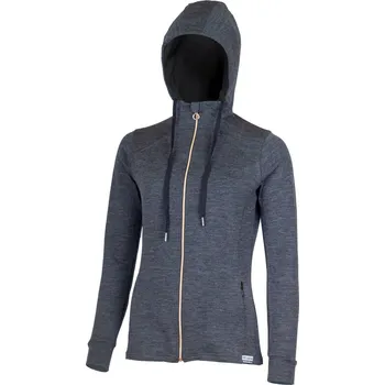 Dámská mikina KARMINA dámská merino mikina - Šedá C816 / S / Šedá