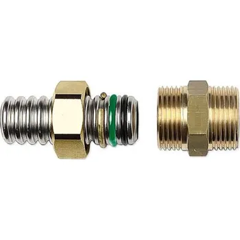 Vodovodní potrubí Eurotis Přechod s O-kroužky s vnějším závitem pro trubku TFA DN20, 1" pro vodu, topení a solar, 54061