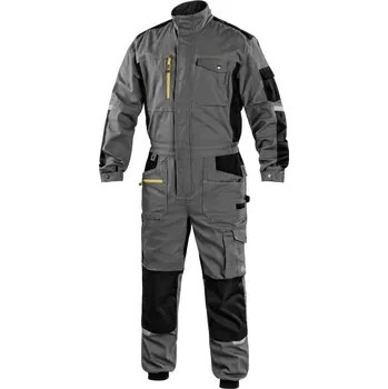 Pracovní oblečení CXS STRETCH kombinéza šedo-černá 50