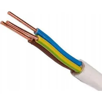 elektrický kabel Plochý elektrický kabel YDYt 3 x 1,5