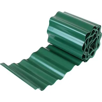 Zahradní obrubník Lem trávníkový ZELENÝ 20 cm x 9 m