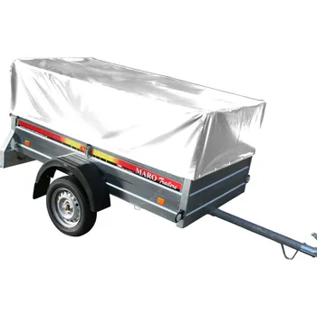 Krycí plachta MARO Kralovice Výklopná plachta 2100x1300x500 mm Výklopná plachta 500 mm: bílá, Typ: Plachta + konstrukce a příslušenství