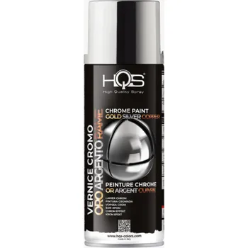 Barva ve spreji Barva ve spreji chromový efekt HQS stříbrný 400ml