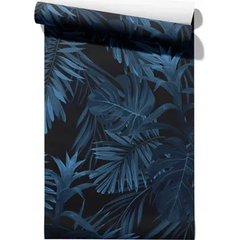 Tapeta Vliesová tapeta Tmavé Listy, role 50 cm x 6,1 m