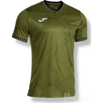 Dres JOMA GOLD VII, barva khaki - černá, velikost M