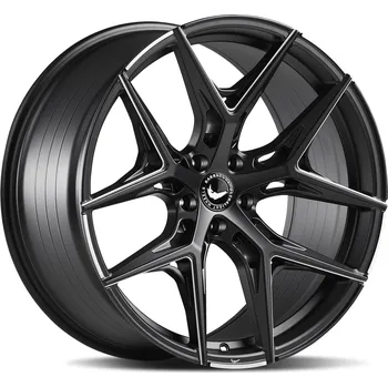 Alu kolo Barracuda RAZZER Puresports černá matná s frézováním 9,5×22" 5×112 ET 27