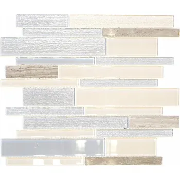 Obklad Mozaika WzorcowniaStudio 28,6 x 30 cm v odstínech hnědé a béžové