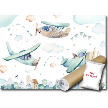 Fototapeta VLIESOVÁ FOTOTAPETA ZVÍŘATA LETADLA 104x70,5 cm