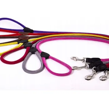 Vodítko pro psa Kožená vodítko pro psa, nastavitelné a přepínací