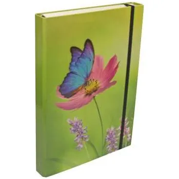 Archivační box Box na spisy a sešity - A4, 4 cm, motýl