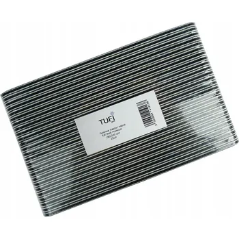 Pilník na nehty TUFI profi PREMIUM černý 180/240 grit 17,8 сm 25 ks (0