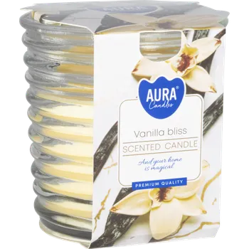 Svíčka Svíčka ve skle aroma Vanilla bliss