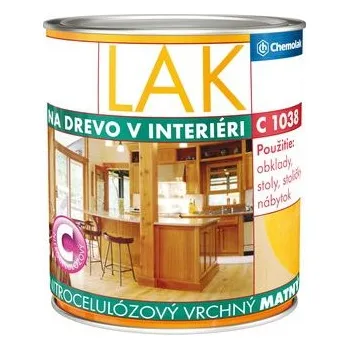 Lak na dřevo Lak na drevo vnútorný C 1038 matný 0,75 l