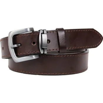 Opasek Penny Belts Pánský kožený opasek 209-1-40 hnědý