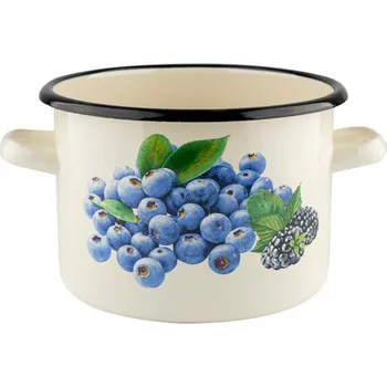 Hrnec smaltovaný na indukci a plyn 16 cm 2 l