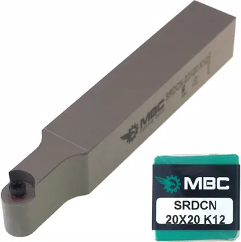 Pracovní nůž Soustružnický Nůž SRDCN 2020 K12 MBC , břitová destička RCMT 1204