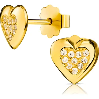 Hodinky Náušnice Bonore - Zlato 585 - Kubický Zirkon 137770