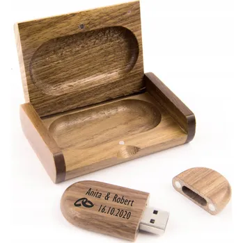 USB flash disk USB flash disk MemoRabbit Dub 16 GB USB 3.0 hnědý