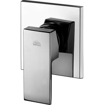 Vodovodní baterie Bidetová baterie pod omítku Paffoni LEVEL stříbrná