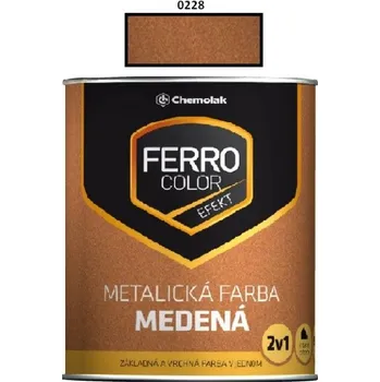 barva na kov Barva na kov Ferro Color efekt/0228 0,75 L (měděná)