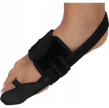 Ortéza, stabilizátor a oddělovač prstů se zapínáním na haluxy