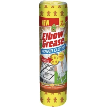 Utěrka Materiálové utěrky s motivem perníčků na drhnutí Elbow Grease 7 ks