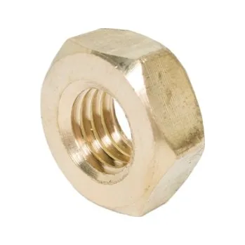 Matice Šestihranné matice M3 mosaz DIN 934 20ks