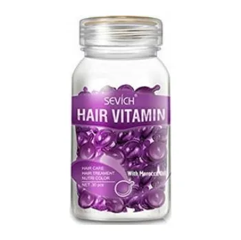 Vlasová regenerace Kapsle 30 ks pro barvené vlasy - Vyživující, fialové